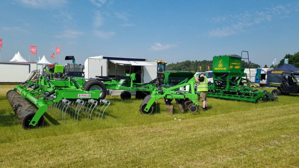 Fentech Agri machinery on display at Cereals 2023, Stand 630 – Showcasing British-built equipment for arable farming