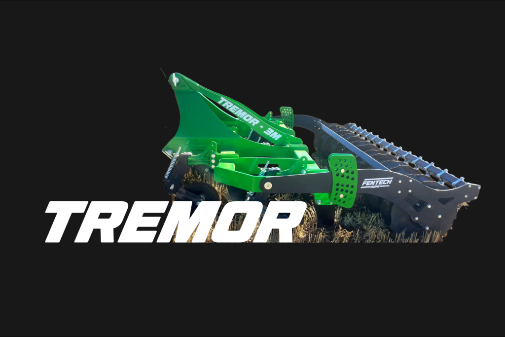 TREMOR subsoiler – farm machinery - adjustable depth soil restructuring for improved soil health