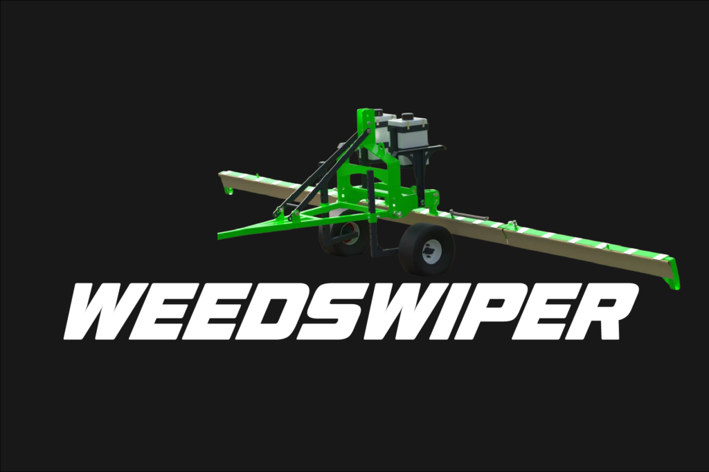 WEEDSWIPER farm machinery herbicide applicator – precision contact weed control for efficient and sustainable weed management